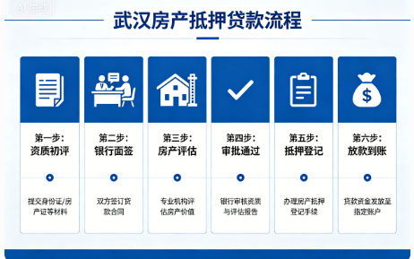 武汉抵押贷款流程图