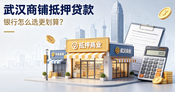 武汉商铺抵押贷款，哪家银行好？