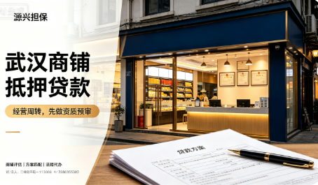 武汉商铺抵押贷款找中介公司