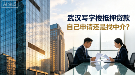 武汉写字楼抵押贷款，有必要找中介吗？